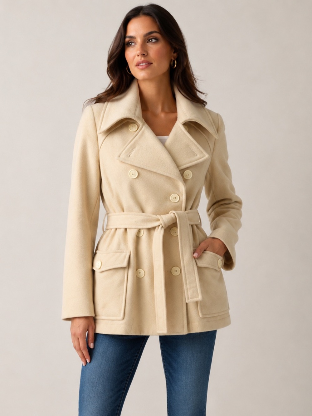 OLD NAVY PEA COAT - LIKE NEW